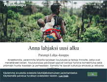 Tablet Screenshot of parempilahja.fi